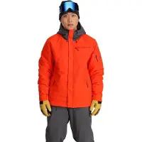 Spyder Heren Jackson Skijas Twisted Orange Maat M