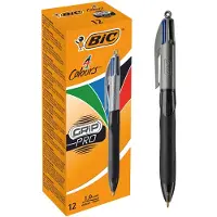 BIC Grip Pro Pen 12 Units Veelkleurig Kinderen