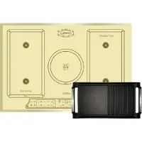 Kaiser Inbow inductiekookplaat KCT 7797 FI ElfEm+Grillplaat, inductiekookplaat 77cm, FREE ZONE