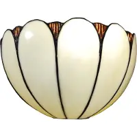 LumiLamp Wandlamp tiffany 31x15x21 cm glas muurlamp