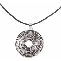 Charme Bijoux Ketting- Kolk- Metaal- Rond - 60 cm -