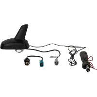 ACV AM/FM Shark HC97(m) dakantenne > Fakra/DIN 12V phantom
