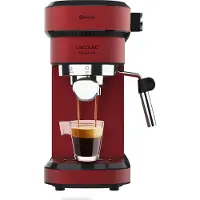 Cecotec Handmatige espressomachine Cafelizzia 790 Shiny, 1,2 liter, 20 bar, 1350W, rood