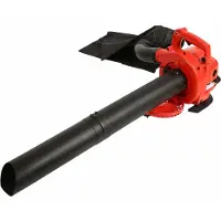 VERTEX Benzine Bladzuiger & Bladblazer - 1.1 PK - 3-in-1 Functie: Blazen, Zuigen, Versnipperen - 300 km/h - 45L Opvangzak - Inclusief Versnippermes - 5903631956027