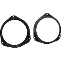 ACV LA bevestigingsdiameter 165 mm Alfa/Citroen/Fiat/Opel/Peugeot, Luidsprekeronderdelen, Zwart