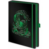 Hole in the Wall Harry Potter - Premium A5 Notitieboek - Slytherin
