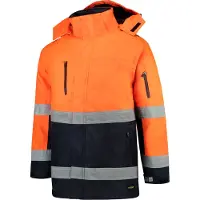 Tricorp 403004 Parka ISO20471 Fluor Oranje-Marineblauw maat XXL heren