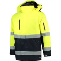 Tricorp 403004 Parka ISO20471 Fluor Geel-Marineblauw maat XXL heren