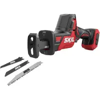 Skil 3475 CA accuslingerzaag (20 V, VRS-systeem, dubbele LED-verlichting, 25,4 mm slaglengte)