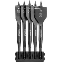 Dewalt Accessoires Houder + Extreme IMPACT speedboren | 5 stuks | 18 mm, 20 mm, 22 mm, 25 mm, 32 mm - DT70832-QZ