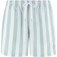 Shiwi Zwemshorts lichtgroen / wit