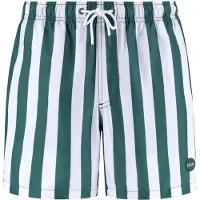 Shiwi Zwemshorts donkergroen / wit