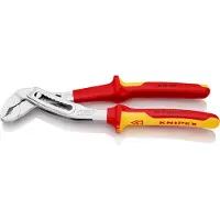 Knipex Alligator Waterpomptang | 250 mm Lengte | Geïsoleerd | Meer-Componentengrepen | VDE-Getest | Verchroomd - 88 06 250 SB
