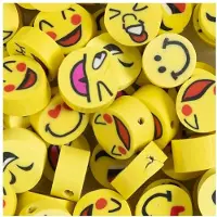 Creativ Company Figuurkralen smiley, 60st.