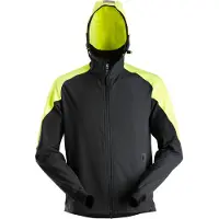 Snickers Workwear 8025 Neon Hoodie Met Rits | Maat: L