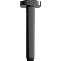 Hotbath Plafondbuis Cobber Rond 15 cm Gepolijst Zwart PVD