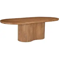 LivingFurn Sevilla eettafel licht bruin 250cm