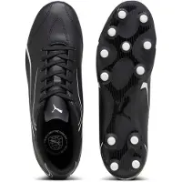 Puma Vitoria Gras / Kunstgras Voetbalschoenen (MG) Zwart Wit