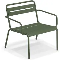 Emu Star Loungestoel Aluminium 2 stuks