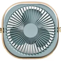 Printworks Tafelventilator FANTASTIC 20 cm, blauw, hout, Printworks