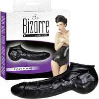 You2Toys - penis- en balhoes - latex - zwart - Be Bizarre