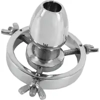 Fetish - metalen anaalspreider (zilver)