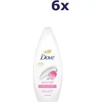 Dove 6 x Petal Soft - Douchegel - Sulfaatvrij - 250 ml - - Douchegel - Zachte Reiniging - Hydraterend - Sulfaatvrij