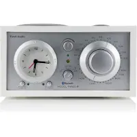Tivoli Audio Wekker met Bluetooth en USB-aansluiting - Zilver/Wit