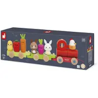 Janod Farm Farm Train Veelkleurig Kinderen