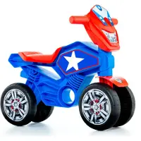 MOLTO Runfasillos My First Cross Star Ride On Blauw Kinderen