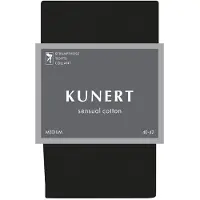 Kunert Sensual Cotton Panty - Zwart - Maat 40-42