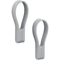 Zone Denmark Loop handdoekhanger magnetisch 2-pack Gull grey
