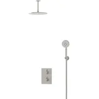 Maxaro Radius Regendouche Inbouw | Rvs 25 cm Regendouche Thermostatisch