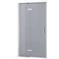Maxaro Diamond Douchedeur 90 cm Chroom Rookglas Draaideur | Douchedeur | Douchedeur Draaibaar | Douchedeur op maat