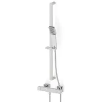 Maxaro Cubic opbouw douchekranenset | Chroom Mengkraan met handdouche 1 stand
