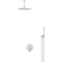 Maxaro Radius Regendouche Inbouw | Chroom 30 cm Regendouche Eéngreeps