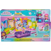 Gabby's Dollhouse - Gabby's Feest Zolder - met unieke speelfiguren poppenhuismeubels accessoires en fidgetspeeltjes