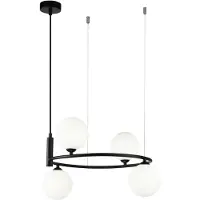 Maytoni MOD013PL-04B, 4 lampen, fitting G9, IP20, wit
