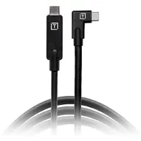 Tether Tools TetherPro Usb C naar Usb C Haaks Zwart