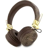 GUESS Pu Leather 4g Metal Logo Draadloze Koptelefoon