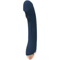 Dream Toys Goddess Boreas - oplaadbare G-spot vibrator met verwarming - siliconen blauw