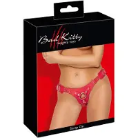 Bad Kitty - onderstuk voor strap-on producten (rood)