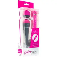 PalmPower Wand - vibrator met powerbank - roze/grijs