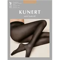 Kunert Satin Look 40 Panty - Zwart - Maat 42-44