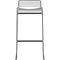 HAY Hee High barkruk 75 cm Asphalt grey