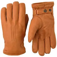 Hestra Deerskin Lambskin Gloves Heren (Maat - 10, Kleur - Cork)