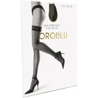 Oroblu Bas Chic Up 30 Kousen - Kleur Zwart - Maat M