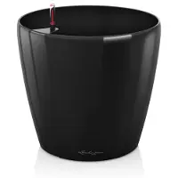 Lechuza Plantenbak Classico Premium 35 LS zwart hoogglans