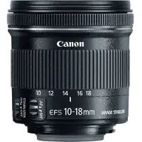 Canon Objectief EF-S 10-18mm f/4.5-5.6 IS STM LC set