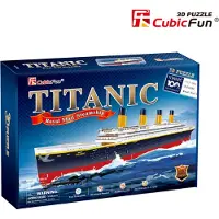 Dante Cubic Fun CUBICFUN 3D-puzzel Titanic, groot formaat
